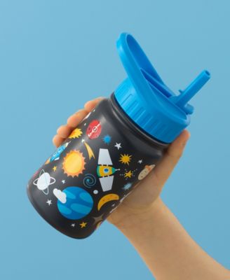 Kids Stainless Steel Water Bottle with Straw Lid, 12oz