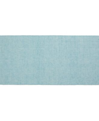 Design Imports Fine Ribbed Table Runner 13x72 inches