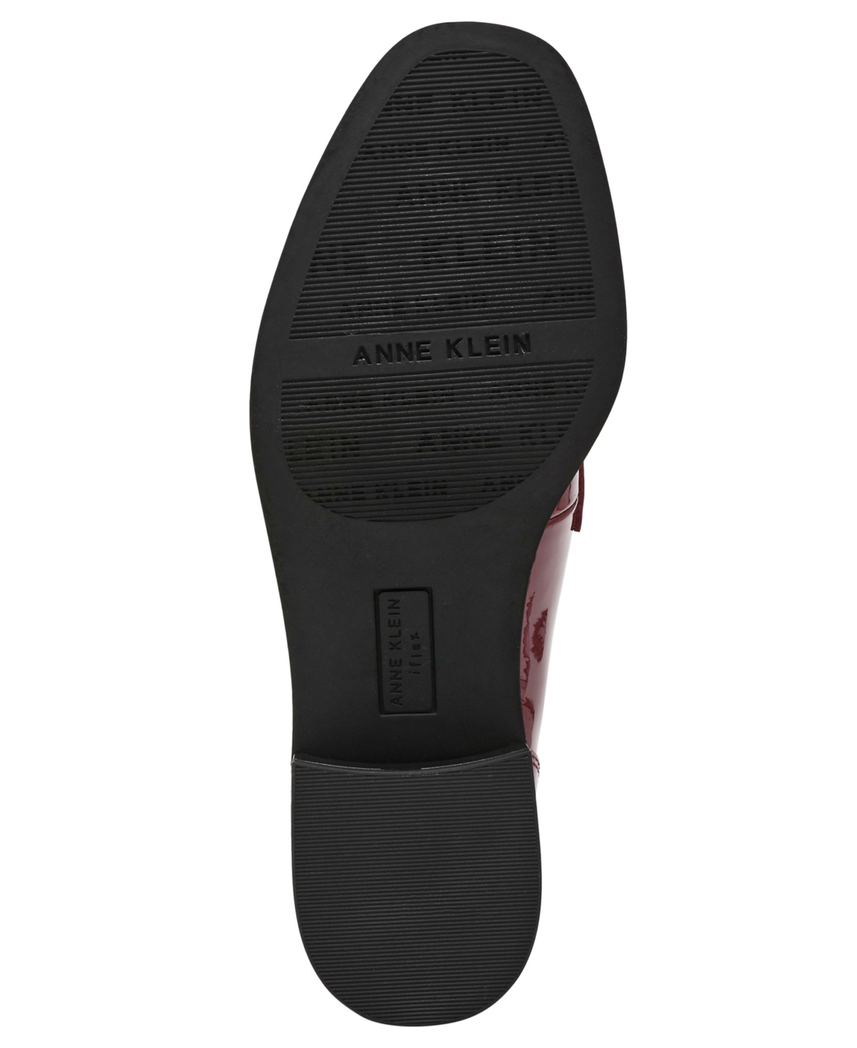 Shop Anne Klein Women's Korrie Ornamented Slip On Loafers In Black Patent