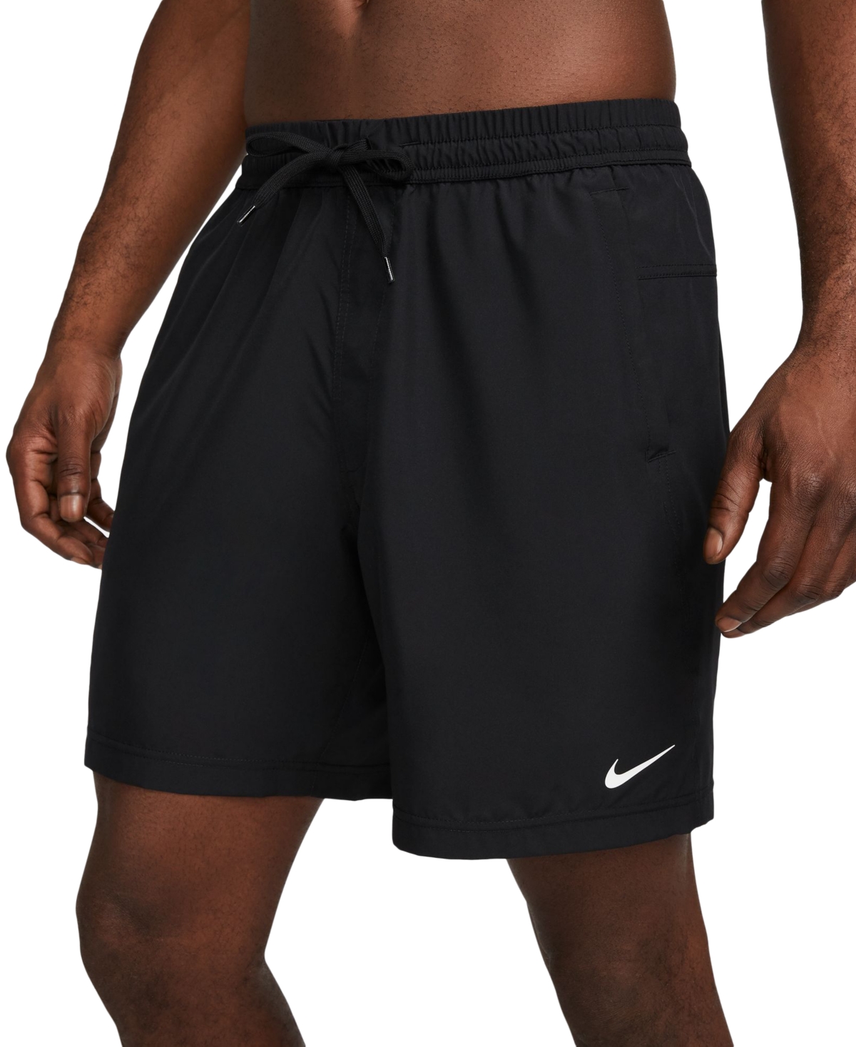 Nike Dri-fit Form Athletic Shorts In Black