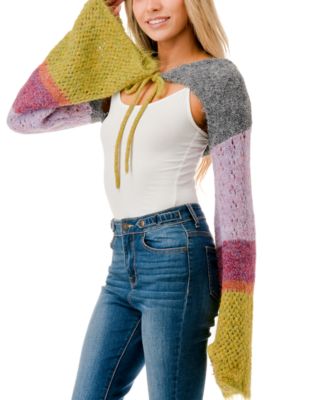 Knit Bolero Shrug Wrap