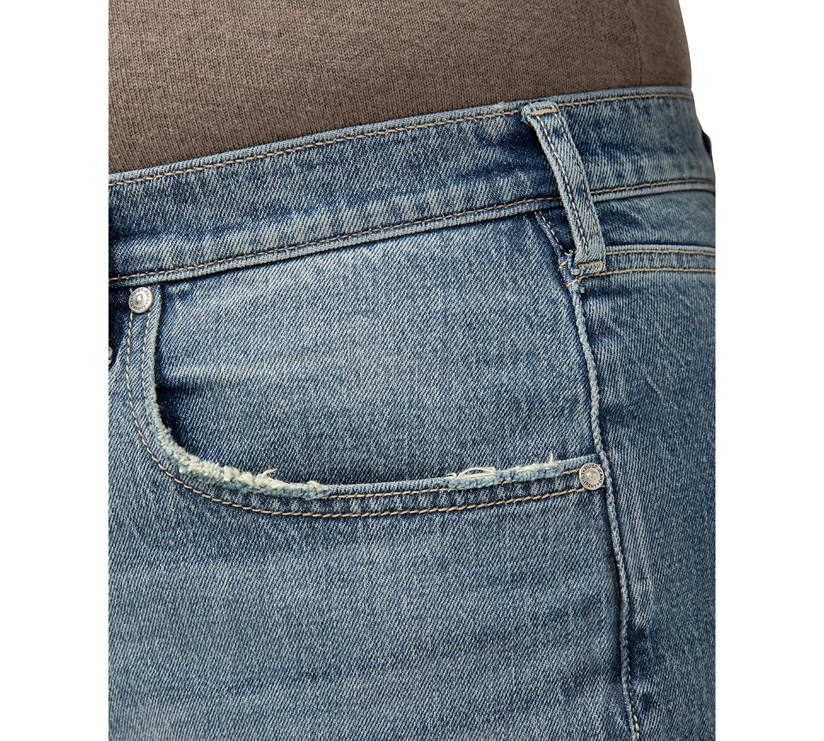 SILVER JEANS CO. PLUS SIZE '90S BAGGY MID-RISE WIDE-LEG JEANS 