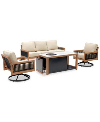 CLOSEOUT! Baxley Firepit Collection, Created for Macys