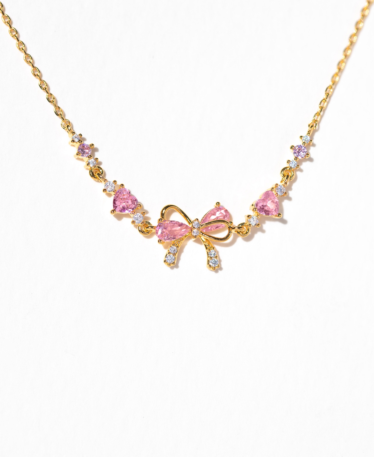 Girls Crew Crystal Little Bow Peep Bracelet In Gold
