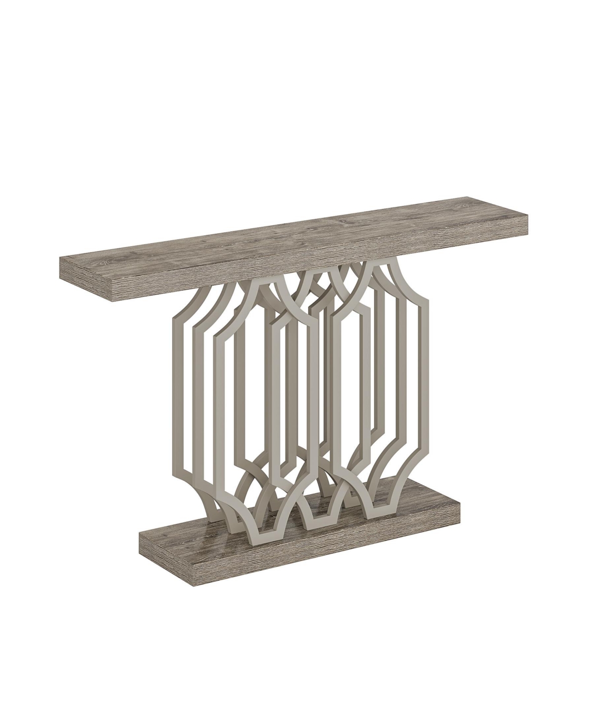 Tribesigns 70.9-Inch Extra Long Console Table, Farmhouse Wood Sofa Table Behind Couch, Narrow Entryway Accent Table