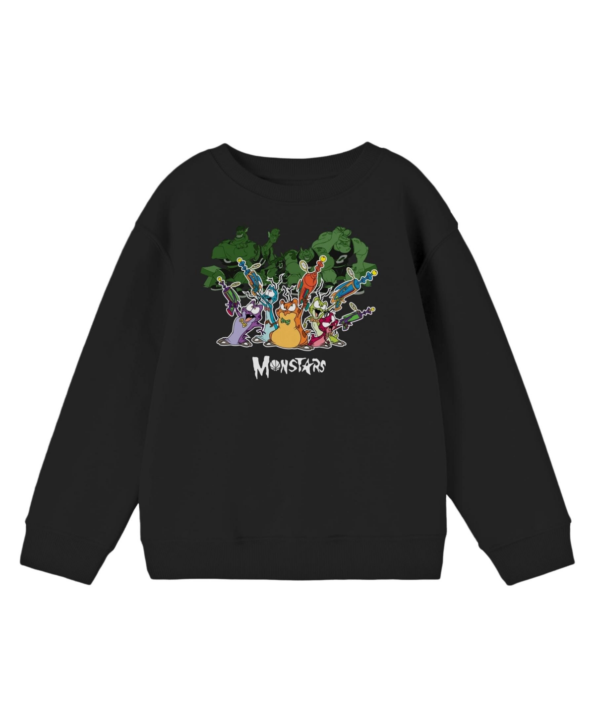 Space Jam Boys Monstars TransformationLong Sleeve Shirt - Black