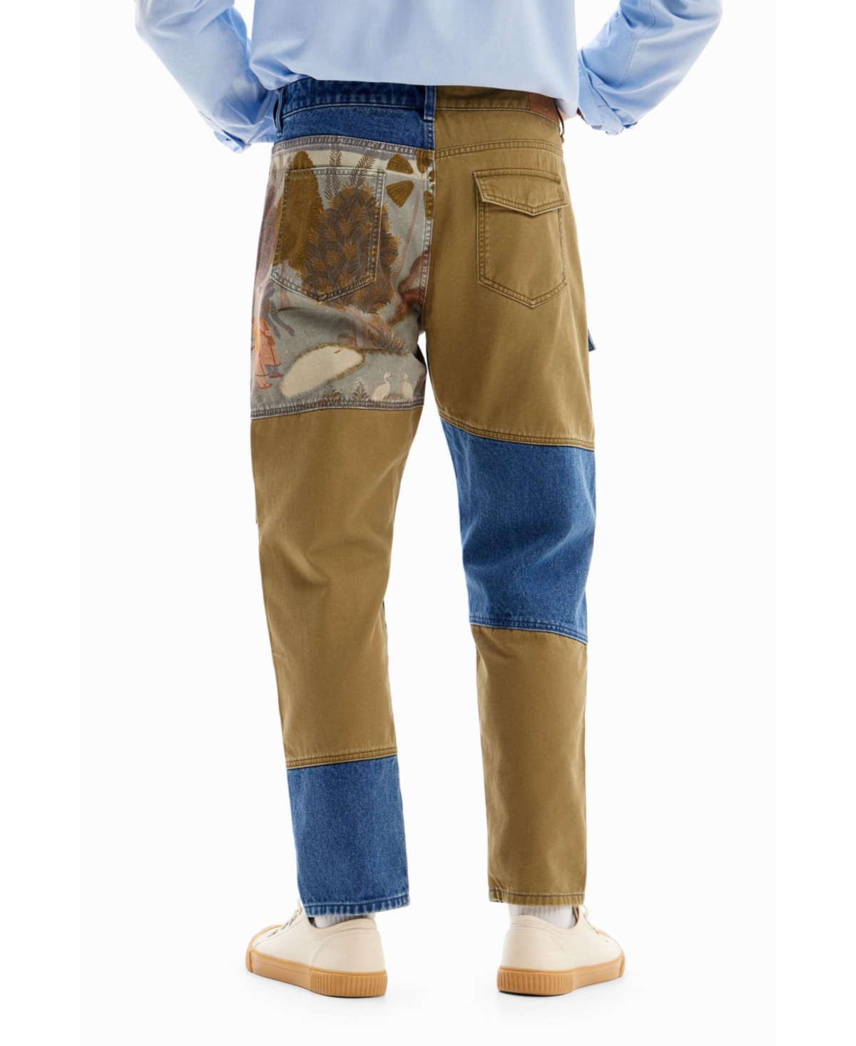 Desigual Men's Denim cargo trousers