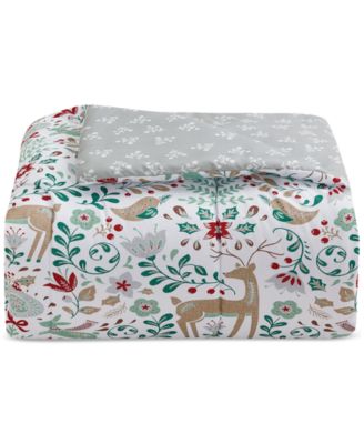 Macy's Holiday Deer 3-Pc. Comforter Sets