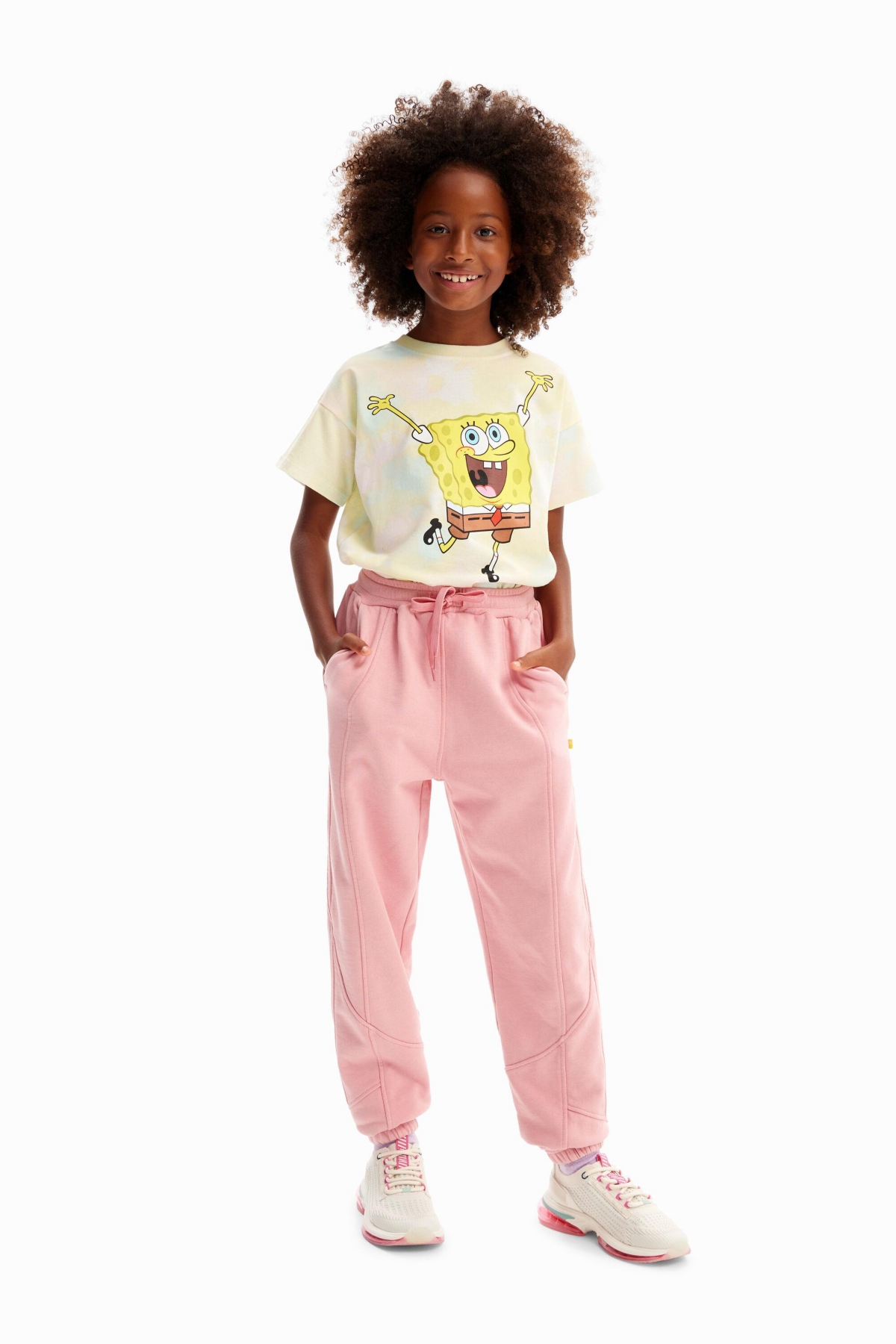Desigual Girls Girls's Seamed jogger trousers