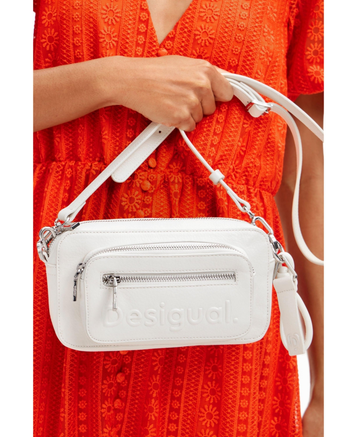 Desigual Women's logo crossbody bag