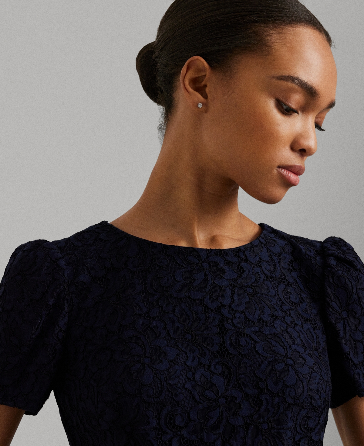 Lauren Ralph Lauren Women's Floral Lace Sheath Dress