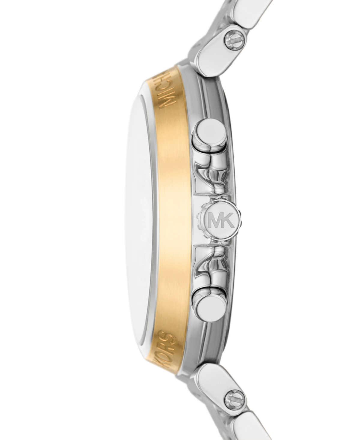 Michael Kors Women's Maren Chronograph Stainless Steel Watch 40mm In Silver-tone