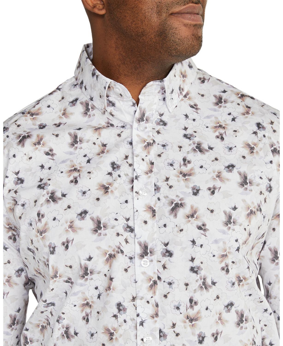 Men's Norton Floral Shirt - Lilac