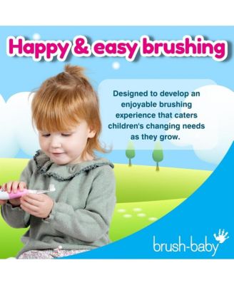 First Tooth Gift Set | Includes BabySonic Teal Electric Toothbrush, Baby's First Brush & Teether & Chewable Toothbrush For Babies & Toddlers