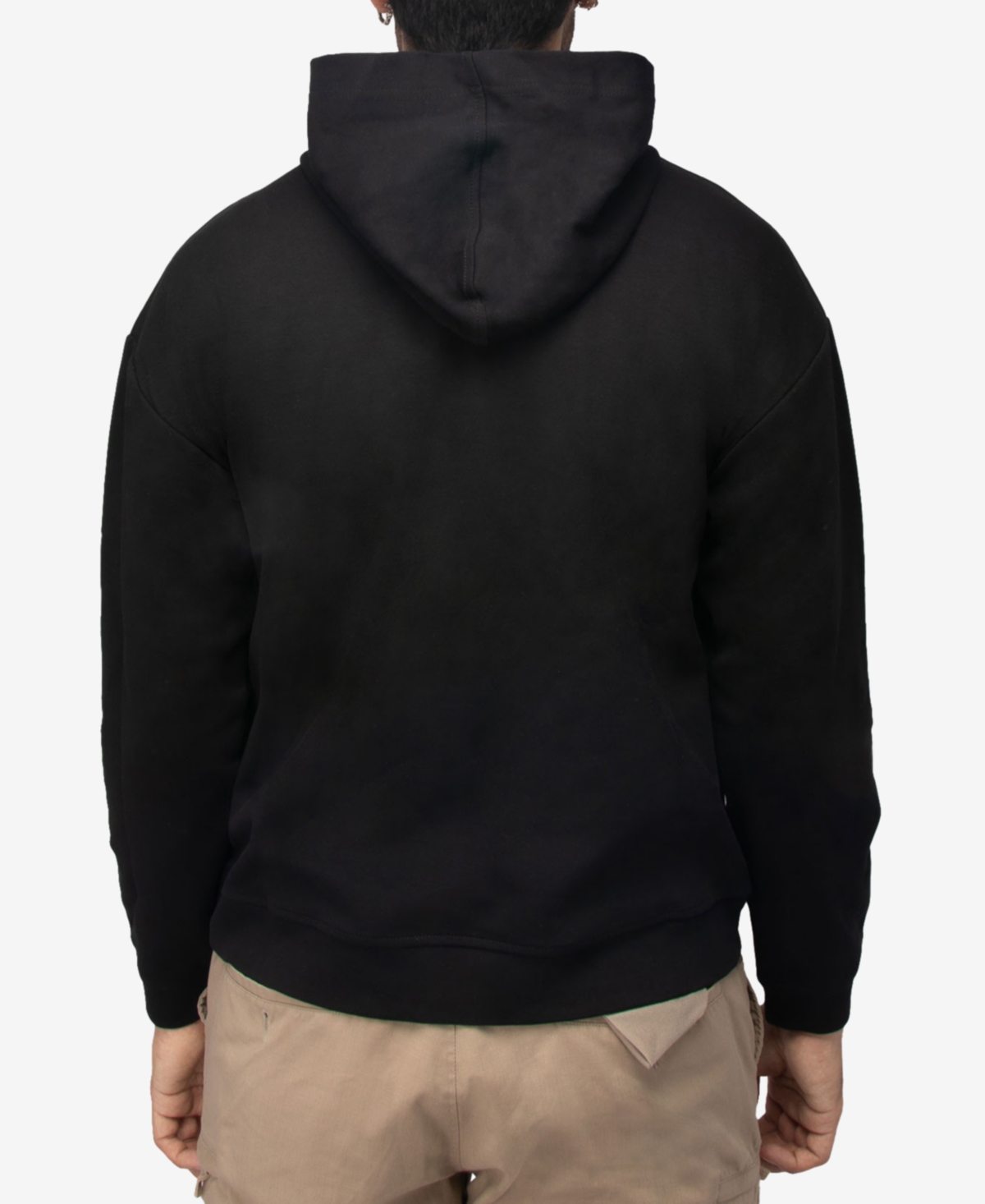 Spring + Mercer Men's Rinestone Embellished Skull Pullover Hoodie