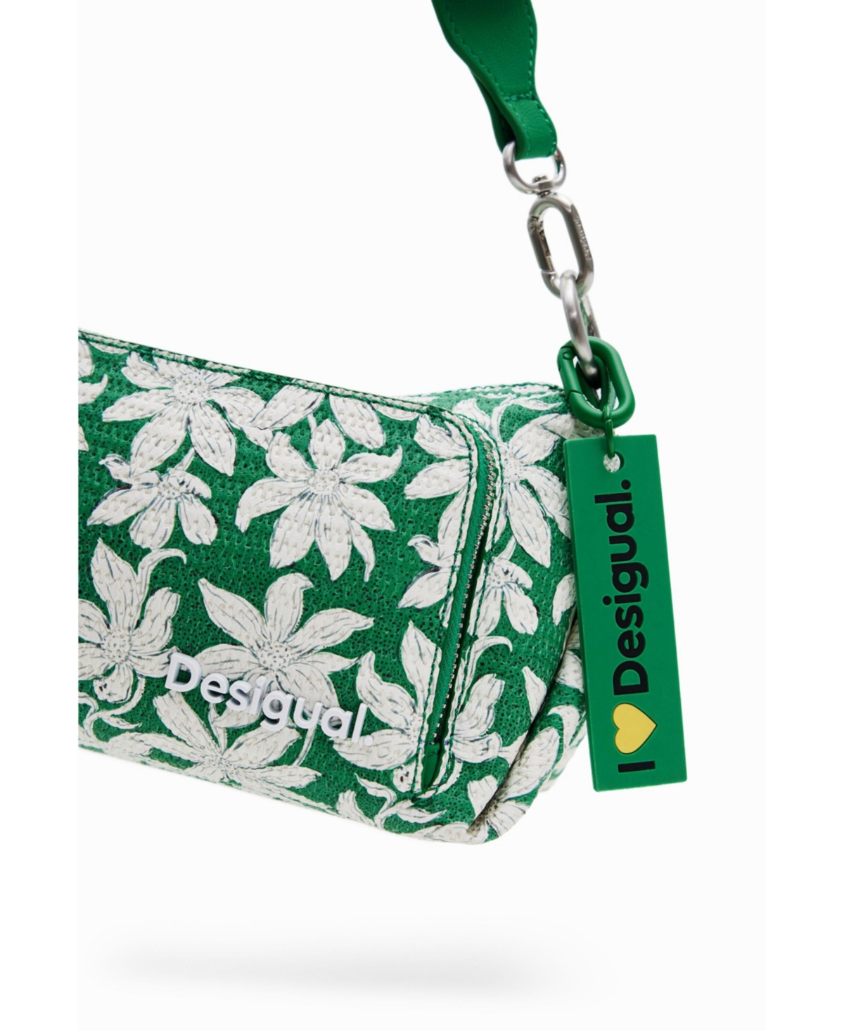 Desigual Women's textured floral crossbody bag