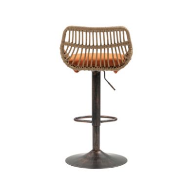 Streamdale Adjustable Bar Stools Set with Footrest