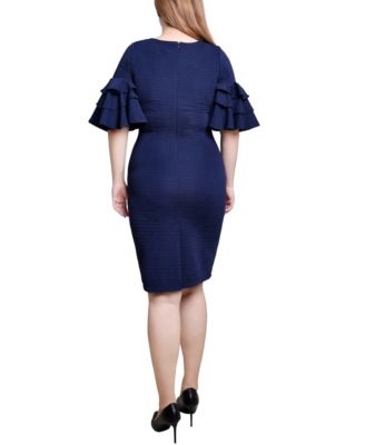 Bolero Sleeve Body Con Dress