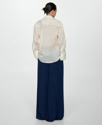 Women's Elastic Waistband Lyocell Pants