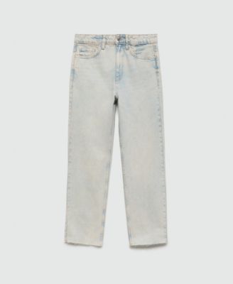 Women's Straight-Fit Cropped Jeans