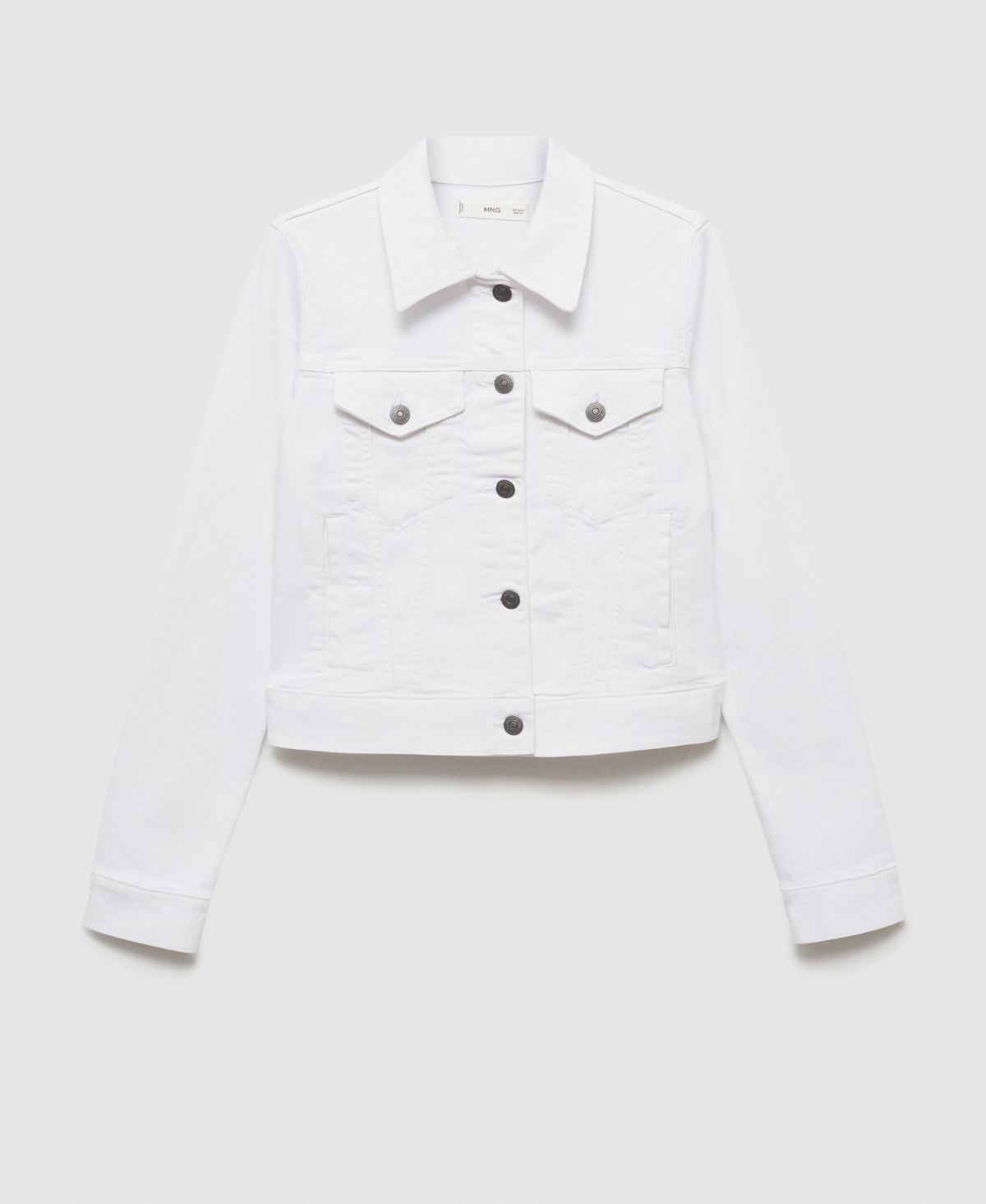 Mango Women's Pocketed Denim Jacket