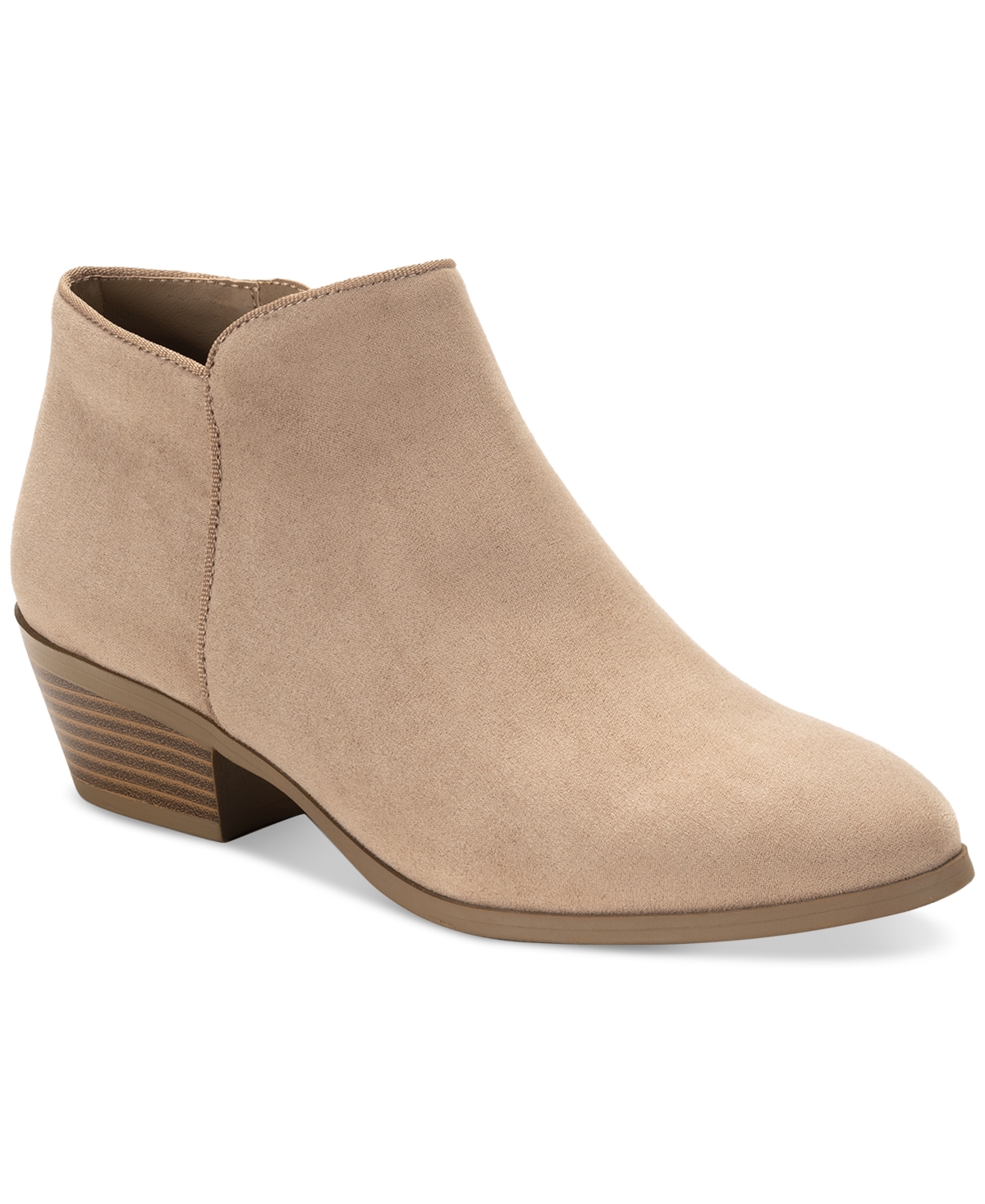 Wileyy Ankle Booties, Created for Macy's - Taupe2 Mc