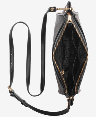 Garnet Adjustable Top Zipper Crossbody