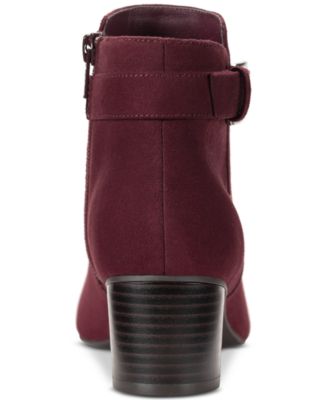 Women's Ariella Block Heel Buckle Dress Booties