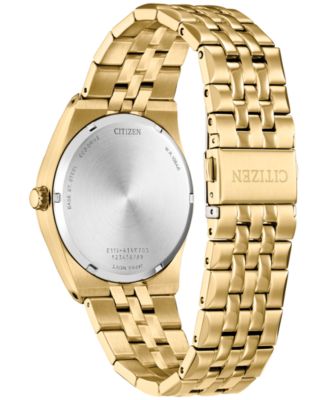 Eco-Drive Men's Corso Gold-Tone Stainless Steel Bracelet Watch 40mm