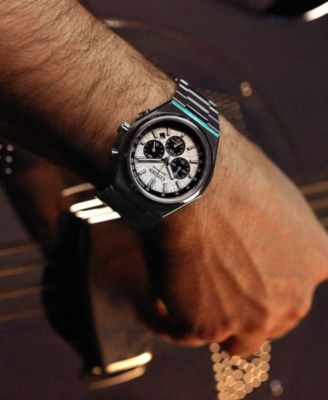 Eco-Drive Men's Chronograph Zenshin Super Titanium Bracelet Watch 43mm