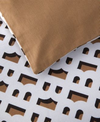 CLOSEOUT! by Hugo Boss B Monogram Duvet Cover, King