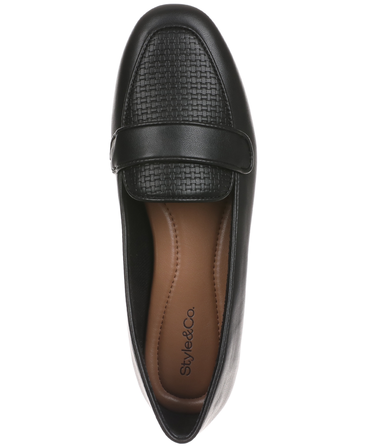 Style & Co Women's Kendraa Tailor Loafers, Created For Macy's In Cognac Sm