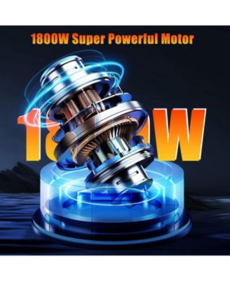 3000PSI Max 2.4 GPM Electric Pressure Washer with 4 Nozzles, Foam Cannon & Spray Gun