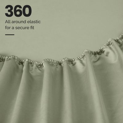 Deep Pocket 1200 Thread Count Egyptian Cotton 4 Piece Sheet Set, King