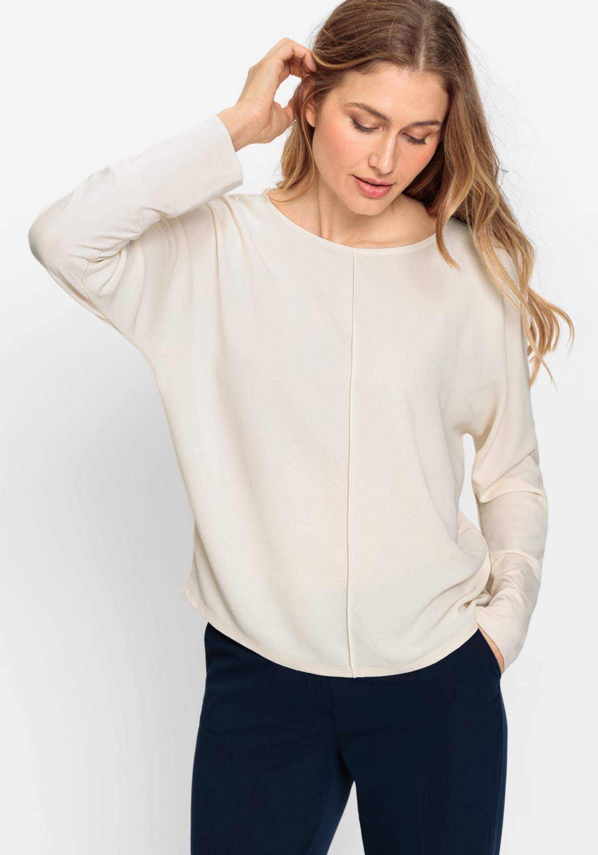 Olsen Women's Mixed Media T-Shirt