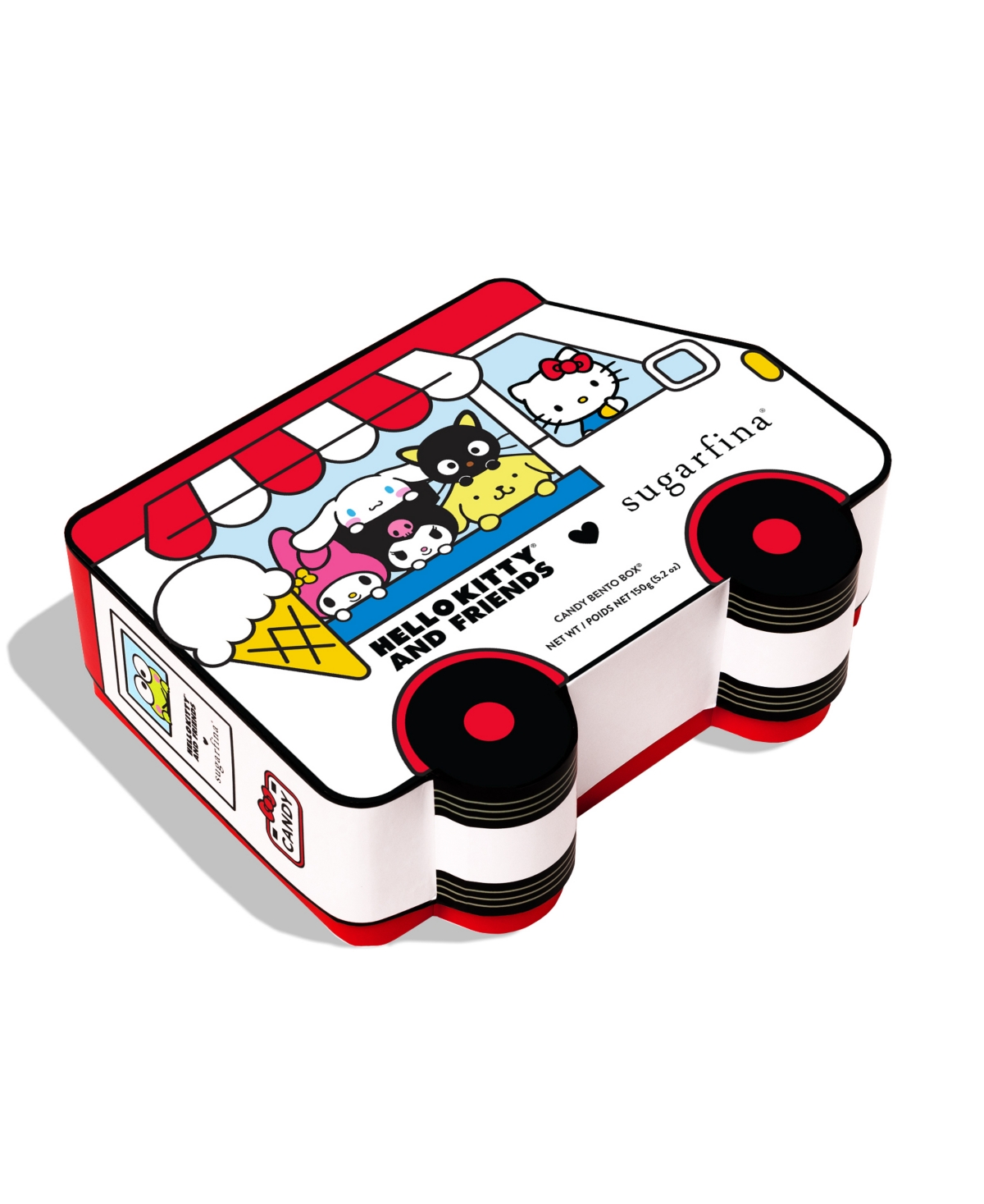 Sugarfina Hello Kitty And Friends Truck Candy Bento Box, 3 Piece In No Color