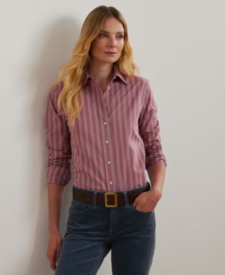 Lauren Ralph Lauren - Women's Cotton Striped Shirt