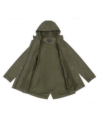 Women's Hooded Anorak Trench Coat
