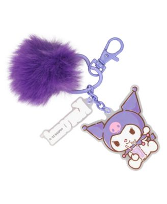 Heart Shaped Keychain With Character Charms