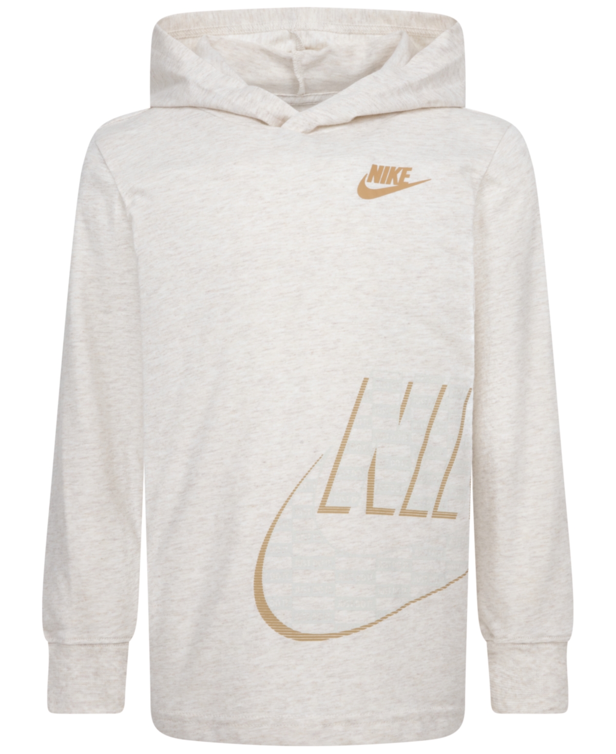 Nike Toddler & Little Boys Futura Wrap Logo Graphic Hooded T-Shirt - W67pale Iv