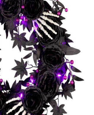 24" Bad to the Bone Wreath, 24 Inches