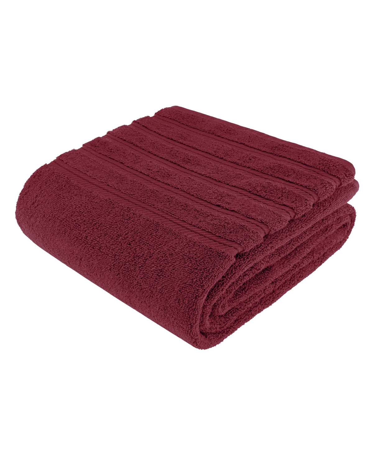 American Soft Linen Edison Luxury 100% Turkish Cotton Bath Sheet, 35"x70" In Bordeaux