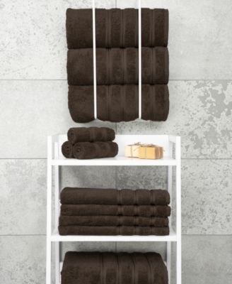 Edison Luxury 100% Turkish Cotton 4-Piece Bath Towel Set