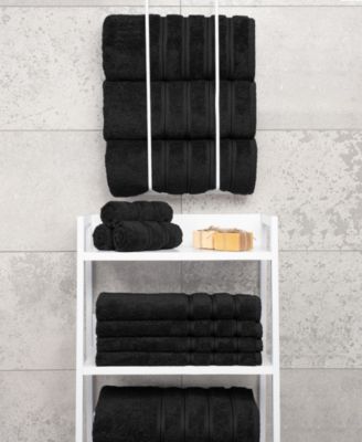 Edison Luxury 100% Turkish Cotton 4-Piece Bath Towel Set