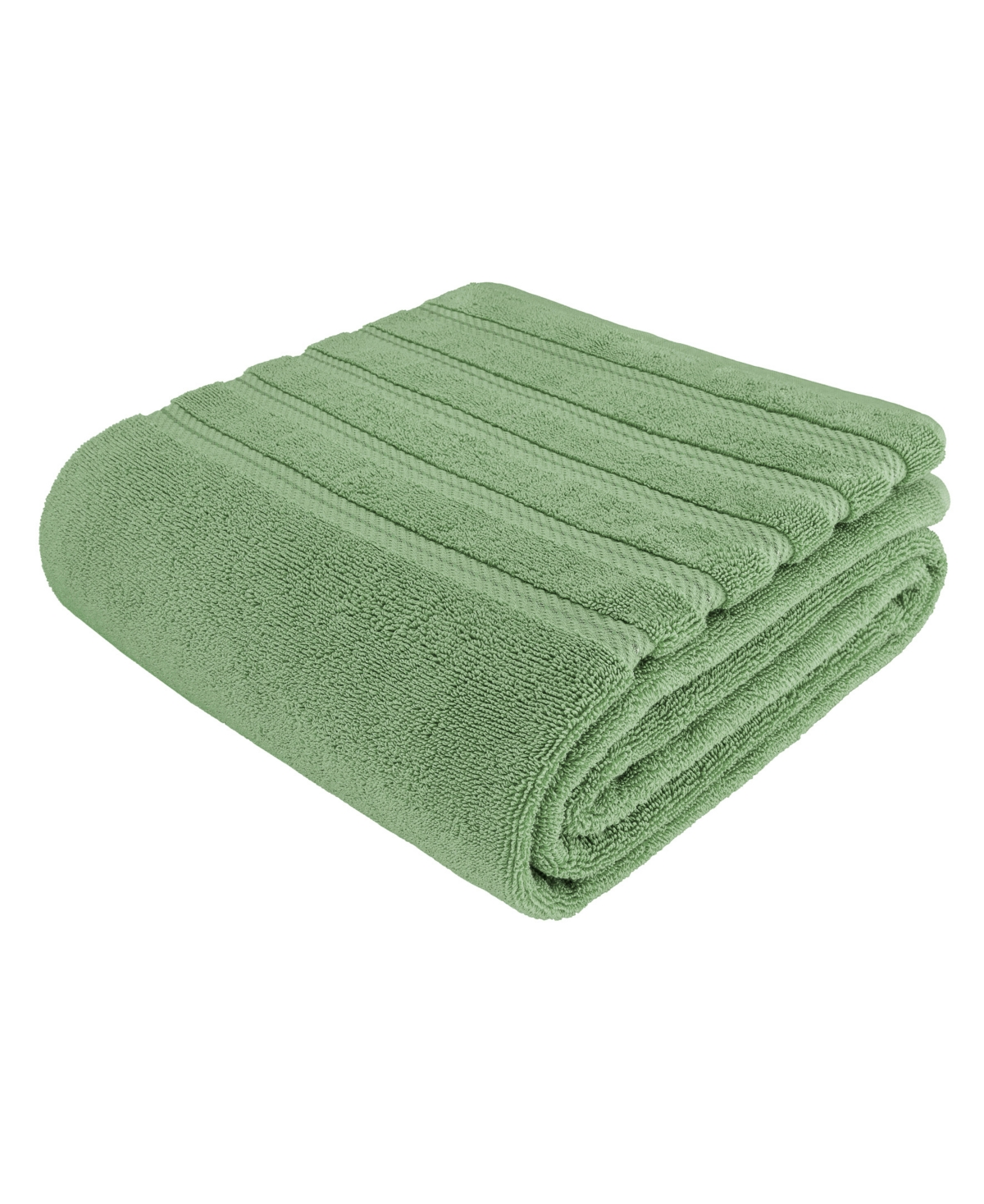 American Soft Linen Edison Luxury 100% Turkish Cotton Bath Sheet, 35"x70" In Sage Green