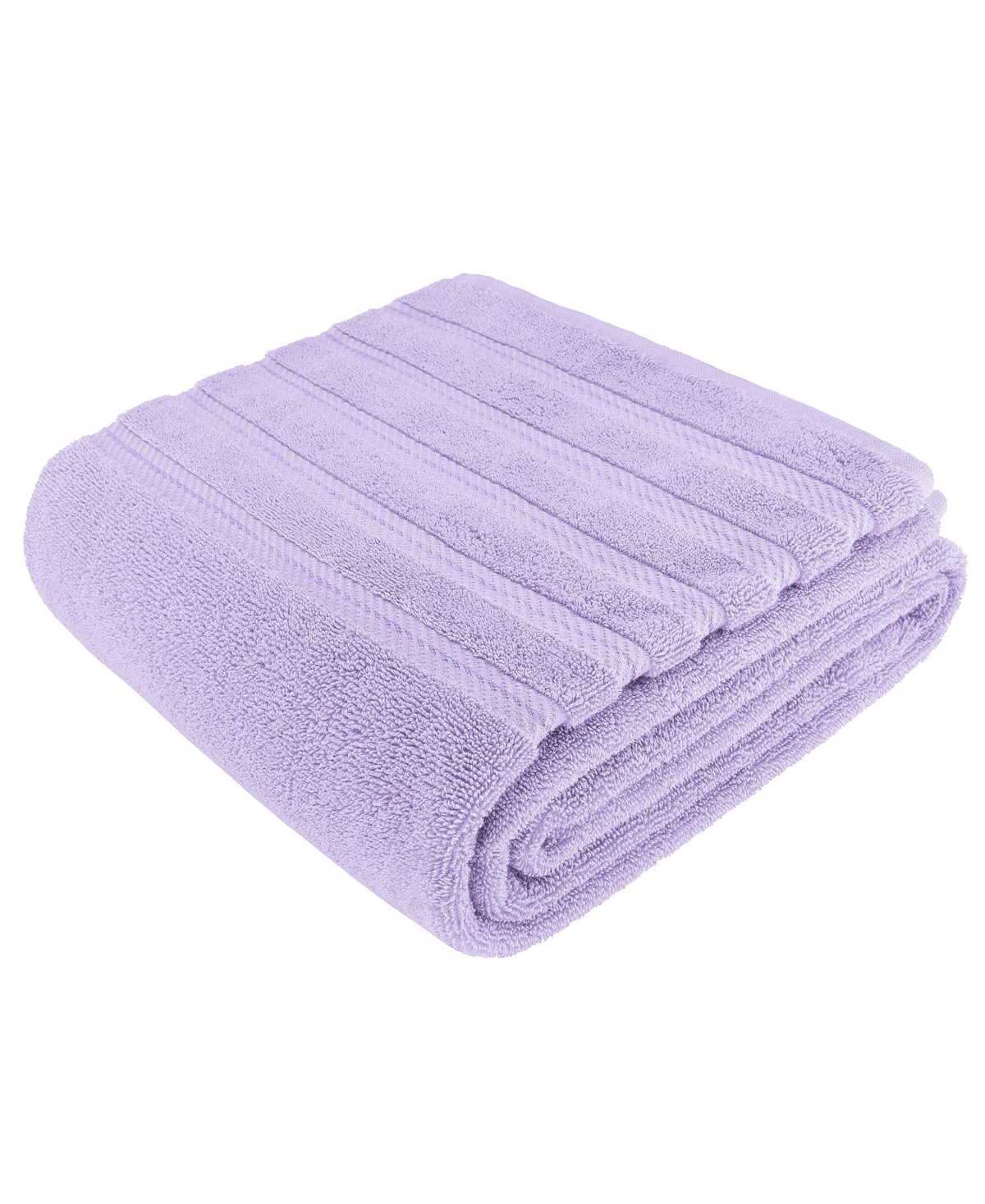 American Soft Linen Edison Luxury 100% Turkish Cotton Bath Sheet, 35"x70" In Lilac