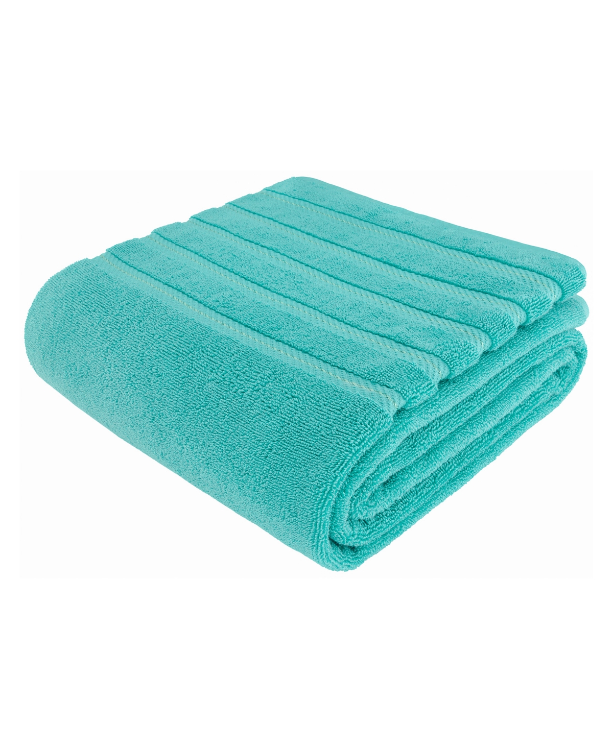 American Soft Linen Edison Luxury 100% Turkish Cotton Bath Sheet, 35"x70" In Turquoise Blue