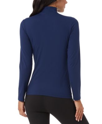 Women's Long-Sleeve Mock-Neck Top 
