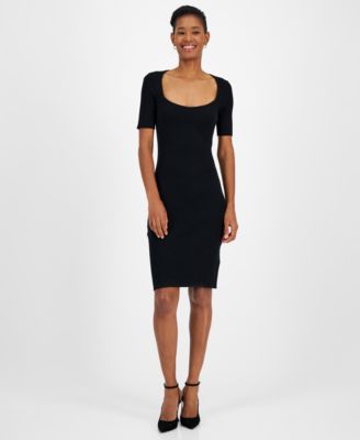 BOSS Orange - Women's Fesco Ribbed Bodycon Dress