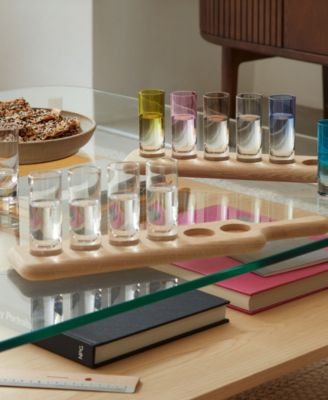 Paddle Shot Set Oak Paddle Clear, 3.5oz